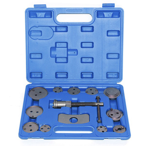 13 Piece Brake Caliper Adjustment Tool Kit Carbon Steel Timing Tool <b>Car</b> <b>Repair</b> Hard Case - Product Image 2