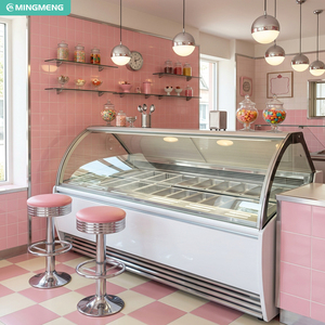 Vintage American Diner Seating <b>Set</b> Pink PU Booth Bench Chrome Base Round Table Metal Swivel Bar Stool For Ice Cream Restaurant - Product Image 2