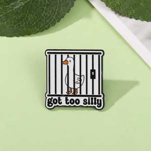 Pin Enamel Lucu Bergambar Kartun Malaikat untuk Tahun Baru Imlek, Espresso Less Depresso, Purr More Worry Less, Bros Logam, Lencana Kerah, Perhiasan - Product Image 2