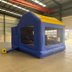 Castillo Inflable, Brincolín Azul Clásico con Tobogán - Product Image 2