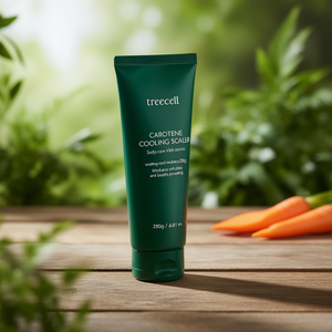Treecell Carotene Cooling Scaler 250g Crema Herbal para el Cuidado del Cabello con Zanahorias Hidratante y Calmante - Product Image 3