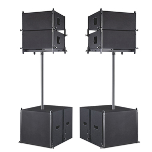 Sistema de sonido de altavoces Active <span class=keywords><strong>Audio</strong></span> <span class=keywords><strong>Line</strong></span> <span class=keywords><strong>Array</strong></span> con subwoofer alimentado módulo amplificador incorporado para fiesta de música en vivo al aire libre - Product Image 1