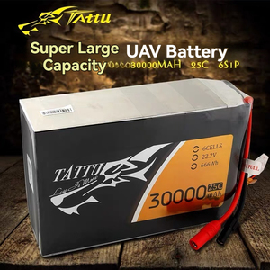 Hot Sales TATTU 30000mah 6s 22.2v 25A Lithium Metal <b>Battery</b> for Crop Machine Accessories - Product Image 6