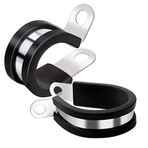 Kit d'assortiment de colliers de serrage hydrauliques standard à trou unique en plastique boulonné pour tuyaux de 102 mm de diamètre (3.175 po) - Product Image 4
