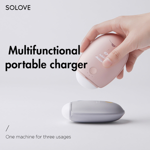 <span class=keywords><strong>Chauffe</strong></span>-mains électrique rechargeable par <span class=keywords><strong>batterie</strong></span> USB SOLOVE pour l'hiver - Product Image 3