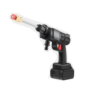 <span class=keywords><strong>Pistolet</strong></span> à eau <span class=keywords><strong>haute</strong></span> <span class=keywords><strong>pression</strong></span> 48V Power Wireless domestique électrique multifonctionnel spécial artefact <span class=keywords><strong>batterie</strong></span> au lithium lavage de voiture jardin - Product Image 2