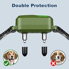 Collar de entrenamiento para mascotas de doble canal impermeable y ligero de 4200 pies con impermeabilización IPX7 4 modos Duración de la batería de 35/45 días - Product Image 4