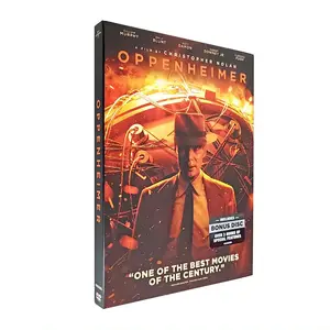 Oppenheimer 2024 Latest DVD Movie 2 Disc Factory Wholesale Hot Sale DVD Movies TV Series Boxset CD Cartoon Blueray Free Ship