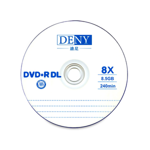 2026 Fabricant chinois Vente en gros Disque vierge <span class=keywords><strong>DVD</strong></span>+R personnalisé à bas prix Haute qualité Disque <span class=keywords><strong>DVD</strong></span> vierge 8,5 Go <span class=keywords><strong>DVD</strong></span>+R <span class=keywords><strong>DL</strong></span> 240 MIN - Product Image 1