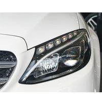 Couverture de phare avant W205 2015-2018 pour Mercedes-Benz Classe C, coque de phare, surface de lampe, lentille de phare 2016 2017 2018