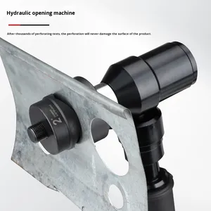 Perforadora Hidráulica Recargable TAIYU SME-8B de 21V y 2000mAh para Láminas Metálicas, Cajas y Armarios, Herramienta de Perforación de Uso Industrial para Construcción - Product Image 2