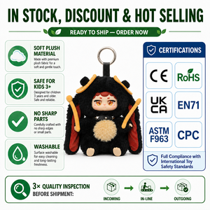 Coniglietti di Peluche Blind Box AI Smart Toy con Occhi Normali, Simpatico Coniglio Rock Band, Statuetta in Vinile, Bambola Sorpresa da Collezione per l'Ingrosso - Product Image 4