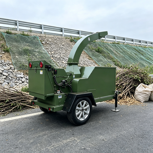 Broyeur de bois, déchiqueteuse de bois, <span class=keywords><strong>moteur</strong></span> agricole forestier à entraînement direct pour la coupe - Product Image 3
