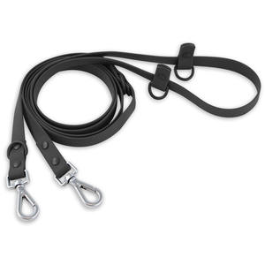Laisse de dressage pour chien en sangle enduite de PVC solide, durable et luxueuse, imperméable, longue, pour l'appel, le suivi, la natation et la formation - Product Image 3