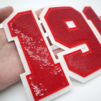 Patch chenille thermocollant brodé en 3D personnalisé 1913 Sorority Found avec cœur et fleur en feutre pour vêtements et chapeaux