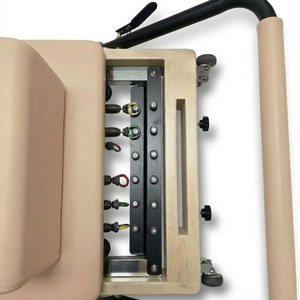 Machine de Pilates pliable, équipement de Pilates pour la maison, gain de place, durable, portable, <span class=keywords><strong>Reformer</strong></span> de fitness - Product Image 4