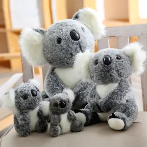 Koala Simulatie Gevulde Pluche Pop Kids Animal Speelgoed Mama Koala Custom Zachte Baby Mode Australië Koala Knuffel