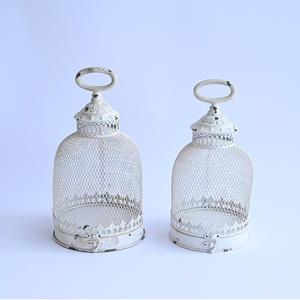 Demir ve Metal kafes mum rustik fener listic istik yeni stil kafes mumluk - Product Image 2