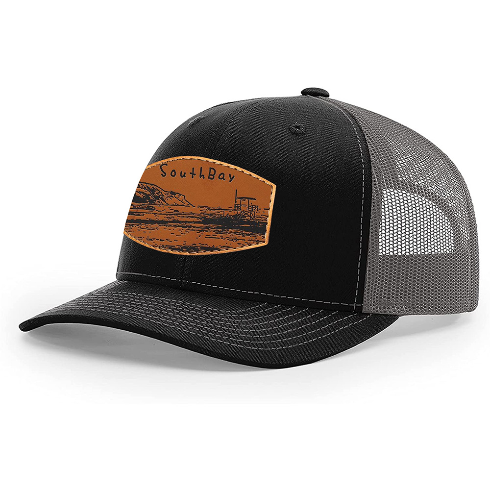 Custom Patch Embroidery Baseball Caps Six Panel Trucker Mesh Hats