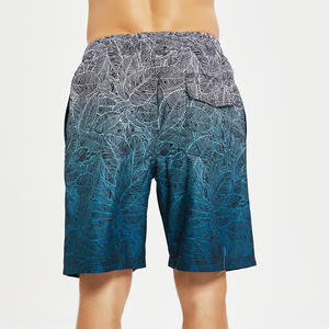 Short de bain exclusif à 5 points de couleur dégradée pour hommes de grande taille pour le surf à <span class=keywords><strong>la</strong></span> plage et les sports de planche - Product Image 3