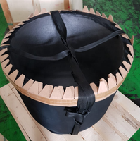 Creuset en carbure de silicium et graphite de grande taille (1000 kg) pour fonderie et 2700°C - Vente en gros #   Fonderie
