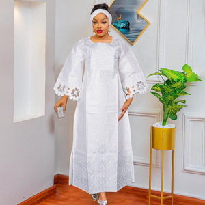 <span class=keywords><strong>Robe</strong></span> Abaya pour femmes PROMISTAR Afrique Asie du Sud-Est <span class=keywords><strong>Moyen</strong></span>-Orient Grande taille Tissu jacquard <span class=keywords><strong>Robe</strong></span> africaine pour femmes - Product Image 3