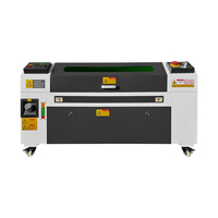 Machine de gravure laser CO2 9060 pour acrylique, bois, cuir, caoutchouc, contreplaqué, papier, verre, Ruida 8445, certifiée CE