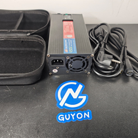 Adaptateur d'alimentation original Dualtron 83V 5A 1-10AMAX, chargeur rapide pour toutes les batteries au lithium Dualtron, pour scooter électrique 72V/84V