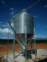 Prix d'usine – Silos de stockage de maïs pour aliments du bétail (vaches, canards, poissons, crevettes, porcelets) et céréales, galvanisés à chaud