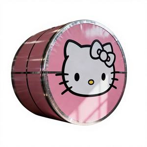 컬러 도장 금속 지붕판 롤 페인트 아연도금 0.6mm <span class=keywords><strong>PPGI</strong></span> PPGL PVC 라미네이트 시트 금속 지붕 롤 코일 - Product Image 1