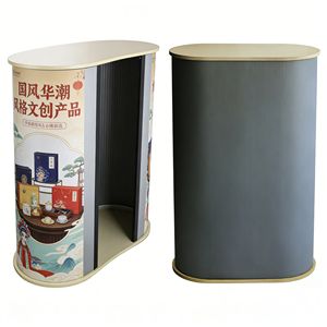 Expositor de Cartón Hueco con Impresión Personalizada para Ferias Comerciales y Uso en Stands Desplegables - Product Image 1