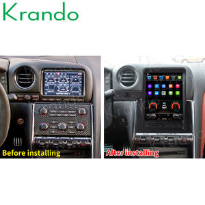 Système de <span class=keywords><strong>navigation</strong></span> automobile Tesla Krando 9,7 pouces pour NISSAN GTR 2008 - 2017, unité principale Android pour voiture, prise en charge d'Android Auto, commande au volant - Product Image 3