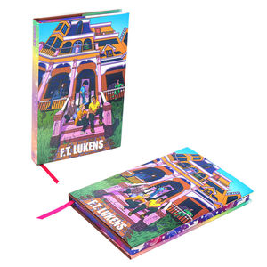 Impresión de Libros Personalizados SESE, Cubierta de Cuero con Lámina Dorada, Tapa Dura, Bordes Pintados, Impresión de Novelas con Sobrecubierta - Product Image 1