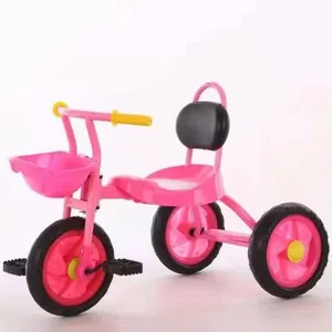 2024 low price for kids toy baby tricycle with pneumatic wheel with passengers luusa tricycle plug n play kids/baby tricycle