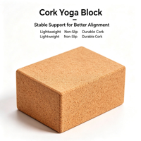 Bloque de Yoga de Espuma EVA de Alta Densidad, Antideslizante, Ecológico, para Entrenamiento de Fitness y Pilates, para Uso en Casa y Estudio