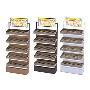 Highbright Présentoir de boulangerie à combinaison de bois en acier de haute qualité pour supermarché - Product Image 3