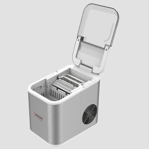 Machine à glace compacte Portable, modèle en Promotion, machine à glace domestique <span class=keywords><strong>6min</strong></span> sortie rapide 9 pièces glace/heure - Product Image 2