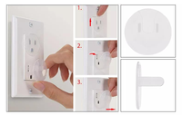 Couvertures de prise de sécurité pour enfants en ABS Nouveau style Housse de protection à l'épreuve des enfants pour prises et prises de courant pour bébé