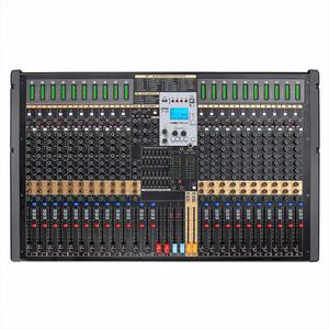 Factory 10 12 16 20 24 Channel Audio Mixer Stereo Output Dual DSP Effects Metal Chassis for Stage Performance BT USB Recording - Product Image 5