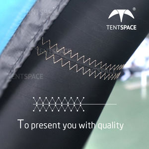 Tente <span class=keywords><strong>de</strong></span> course portable <span class=keywords><strong>de</strong></span> luxe Tentspace 6m 7m 8m Gazebo double couche scellé à l'air pour les événements <span class=keywords><strong>de</strong></span> course automobile en plein air et les salons professionnels - Product Image 2