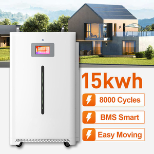แบตเตอรี่ลิเธียมพลังงานแสงอาทิตย์สีเขียว 51.2V 300AH 15KWH ระบบกักเก็บพลังงานแสงอาทิตย์สำหรับบ้านแบบติดผนังหรือพื้น - Product Image 6