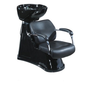 Hair Washing <b>Folding</b> White Diamond Salon Shampoo <b>Chair</b> - Product Image 6