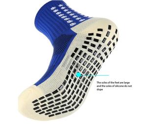 Ventas calientes Cómodo sudor personalizado antideslizante fútbol agarre <span class=keywords><strong>calcetines</strong></span> para niños adultos - Product Image 5