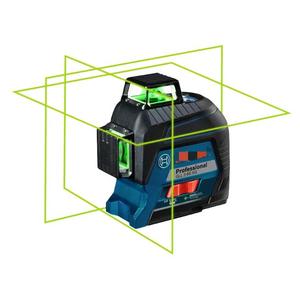 Niveau laser original Testo GLL3-60XG GLL30G, dispositif de nivellement automatique à trois lignes, projection de ligne verte, montable au mur - Product Image 4