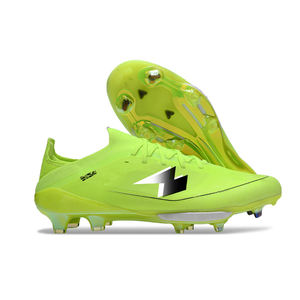 Chaussures de football <span class=keywords><strong>FG</strong></span> pour hommes, chaussures de sport de marque, chaussures de sport entièrement tricotées, imperméables, avec lacets, prêtes à être expédiées, F50 - Product Image 4