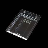 Emballage en blister à clapet, taille personnalisée, plastique PET/PVC transparent de haute qualité, impression offset 4 couleurs CMJN personnalisée