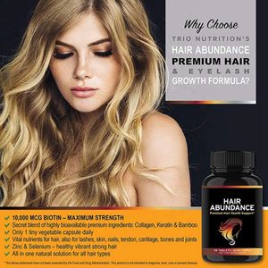 Faible MOQ, Marque Privée, Vitamines Gélifiées Véganes Économiques pour Ongles, Peau et Croissance Capillaire en Capsules - Product Image 3