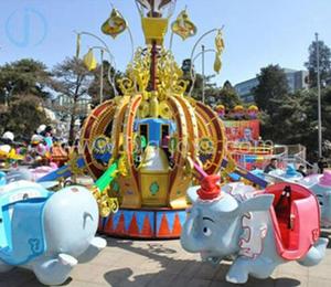 Funfair flying <span class=keywords><strong>elefante</strong></span> cavalca rotanti giostre parco divertimenti gioco di carnevale - Product Image 1