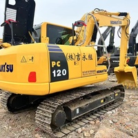 Excavadora Usada Komatsu PC120 de 12 Toneladas con Componentes Centrales de Transmisión EPA en Venta