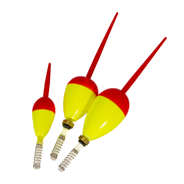 TopRight Fishing Floats and Bobbers Balsa Wood Floats Spring Bobbers Oval Stick Floats Slip Bobbers for Crappie Panfish Walleyes